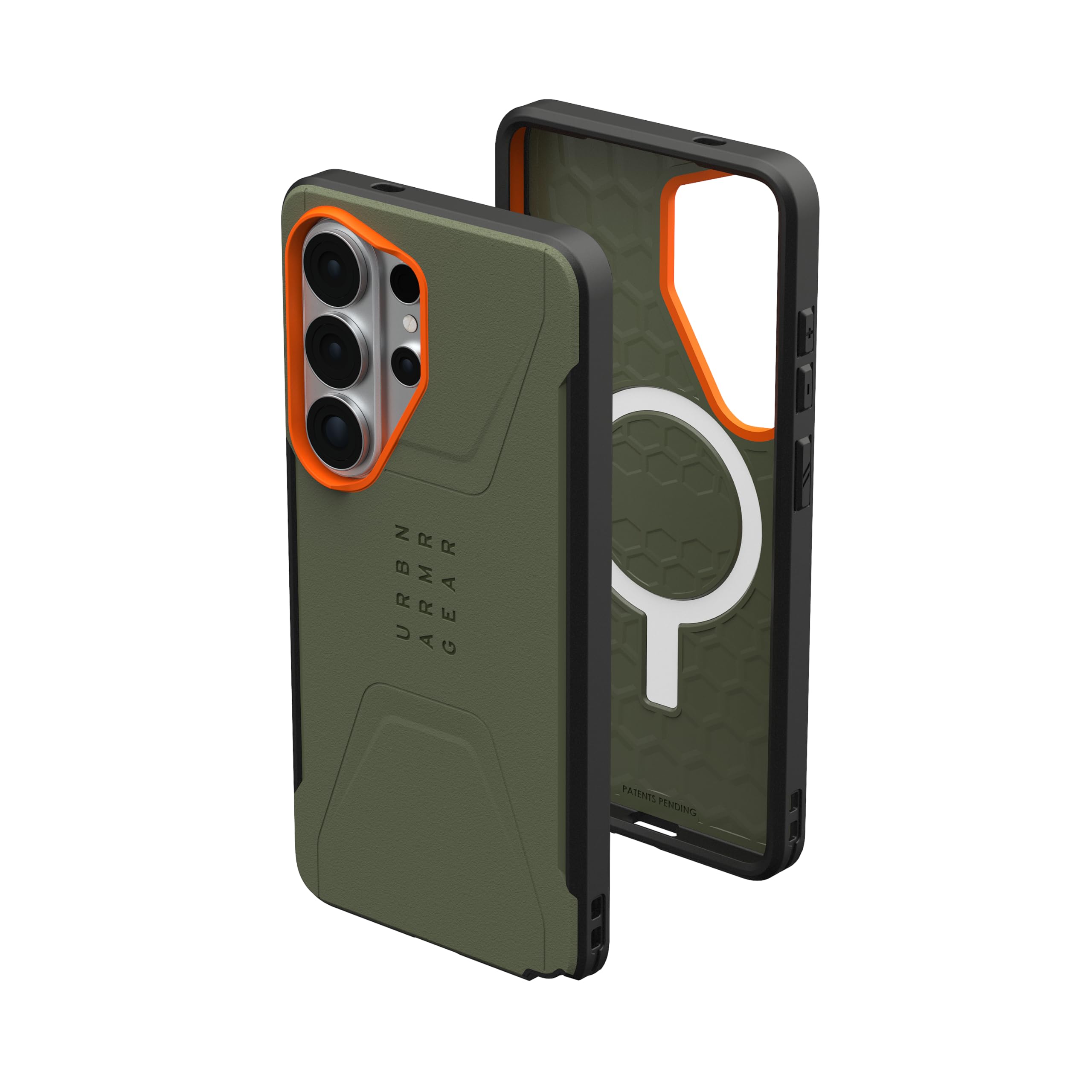 Olive Drab/Orange