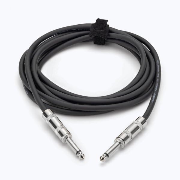 Alt View 4. On Stage Stands - On-Stage IC-10 Instrument Cable (QTR-QTR, 10') - Black.