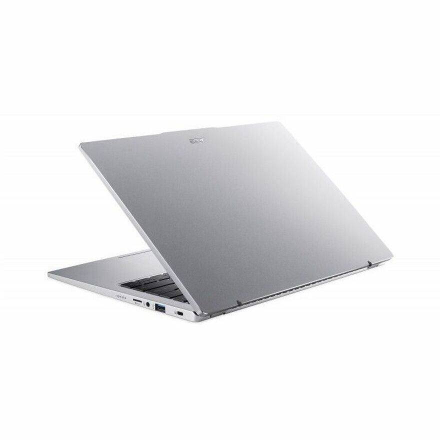 Angle. Acer - Swift Go 14 SFG14-73-58EP 14" Notebook Intel Core Ultra 5 125H 2.8GHz 8GB RAM 512GB SSD Windows 11 Home - Silver.