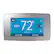 Front. Copeland - Sensi Touch Smart Programmable Wi-Fi Thermostat- Works with Alexa, C-Wire Required - Silver.