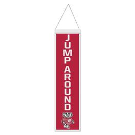 WinCraft - Wisconsin Badgers 8" x 32" Slogan Wool Banner - Multicolor