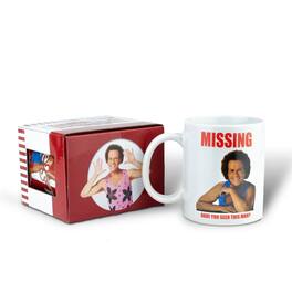Surreal Entertainment - Richard Simmons Costume | Richard Simmons Have You Seen This Man Mug | 11 Ounces - White
