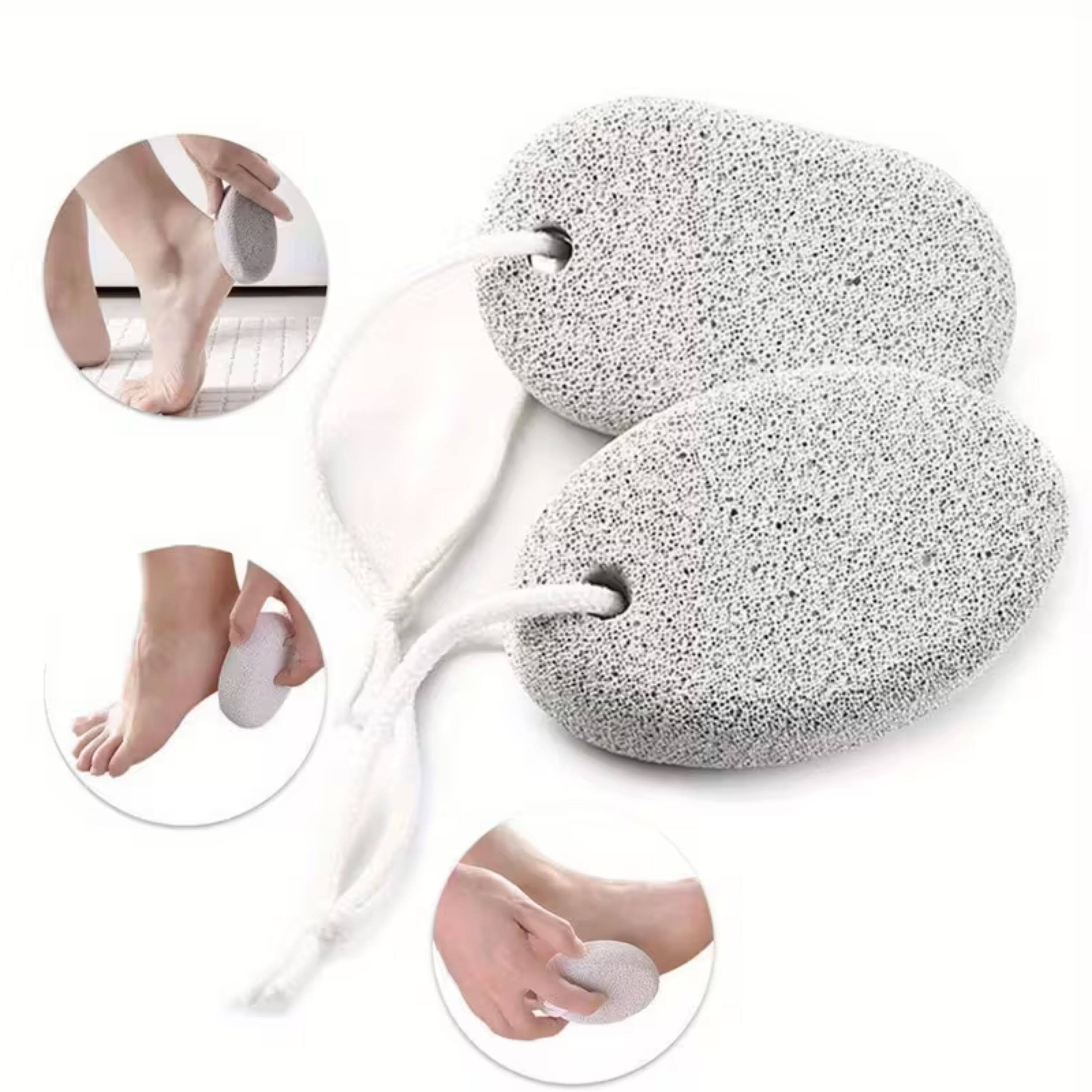 Angle. Kitcheniva - 2 Pack Heavy Duty Pumice Stone Foot File with Rope - Callus Remover & Foot File.