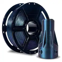 Flashforge - ASA Filament 1.75mm ±0.02mm, 93°C Temp Res, 1kg Pool, Clog-Free, for Most 1.75mm 3D Printers - Burnt Titanium