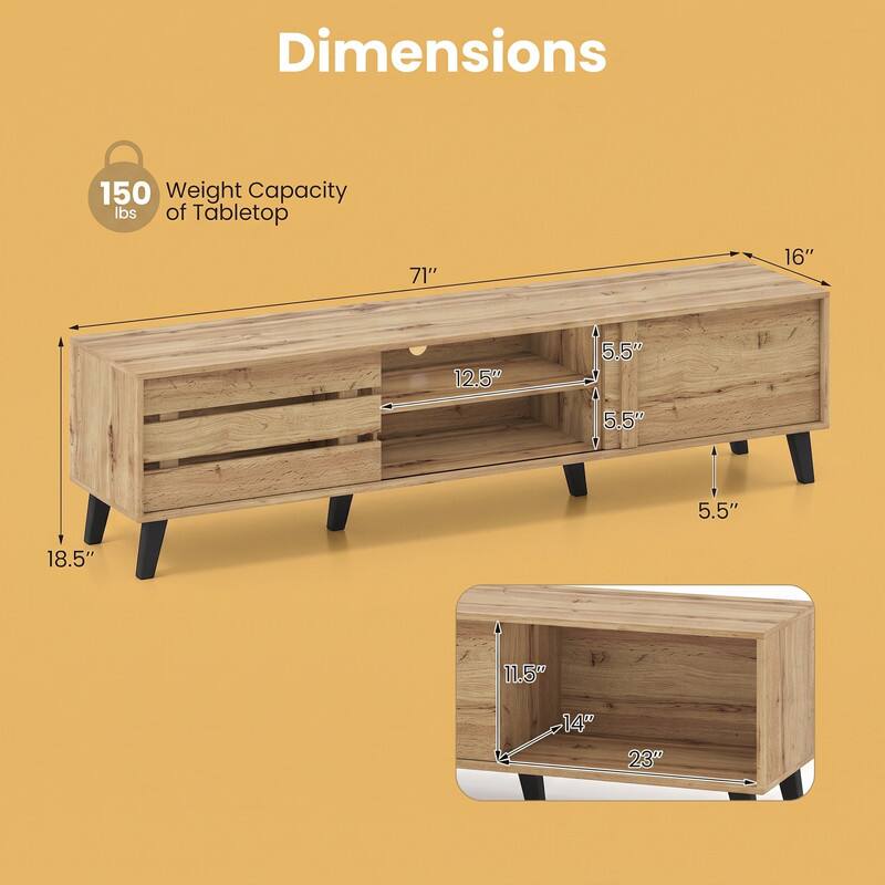 Dimensions

150 lbs Weight Capacity of Tabletop

71"  
16"  
12.5"  
5.5"  
5.5"  
5.5"  
18.5"  
11.5"  
14"  
23"