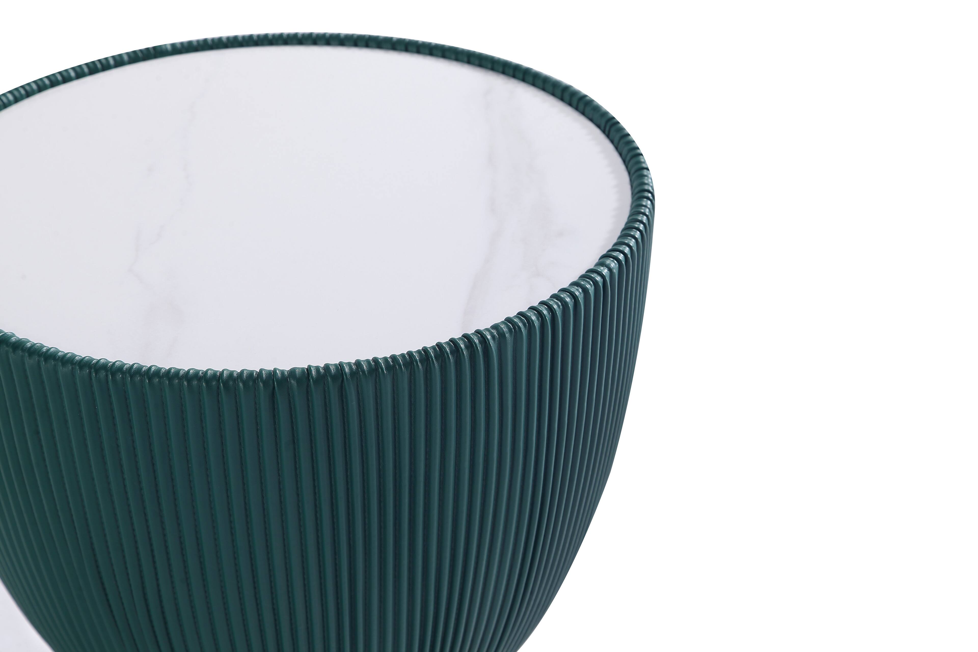 Alt View 4. Manhattan Comfort - Anderson Modern 2-Piece Coffee Table & End Table Set - Green.