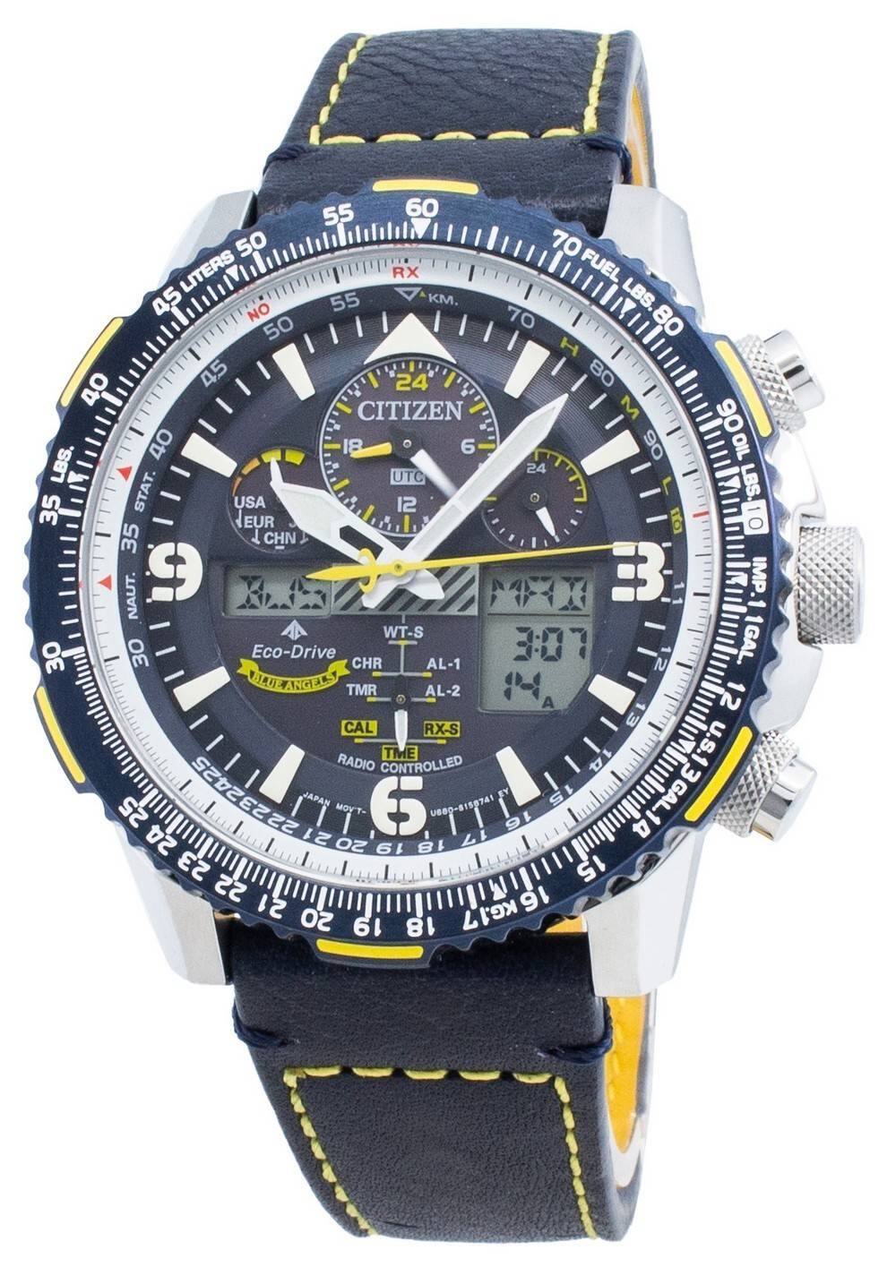 Citizen - PROMASTER Skyhawk A-T Eco-Drive JY8078-01L Radio Controlled 200M Men's Watch - Blue