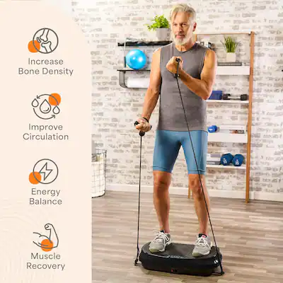 Lifepro Waver Mini Vibration Plate, Black Lifepro Waver Mini Vibration Plate, Black