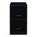 Angle. Space Solutions - Space Solutions 18" Deep 2 Drawer Letter Width Vertical File Cabinet, Black - Black.