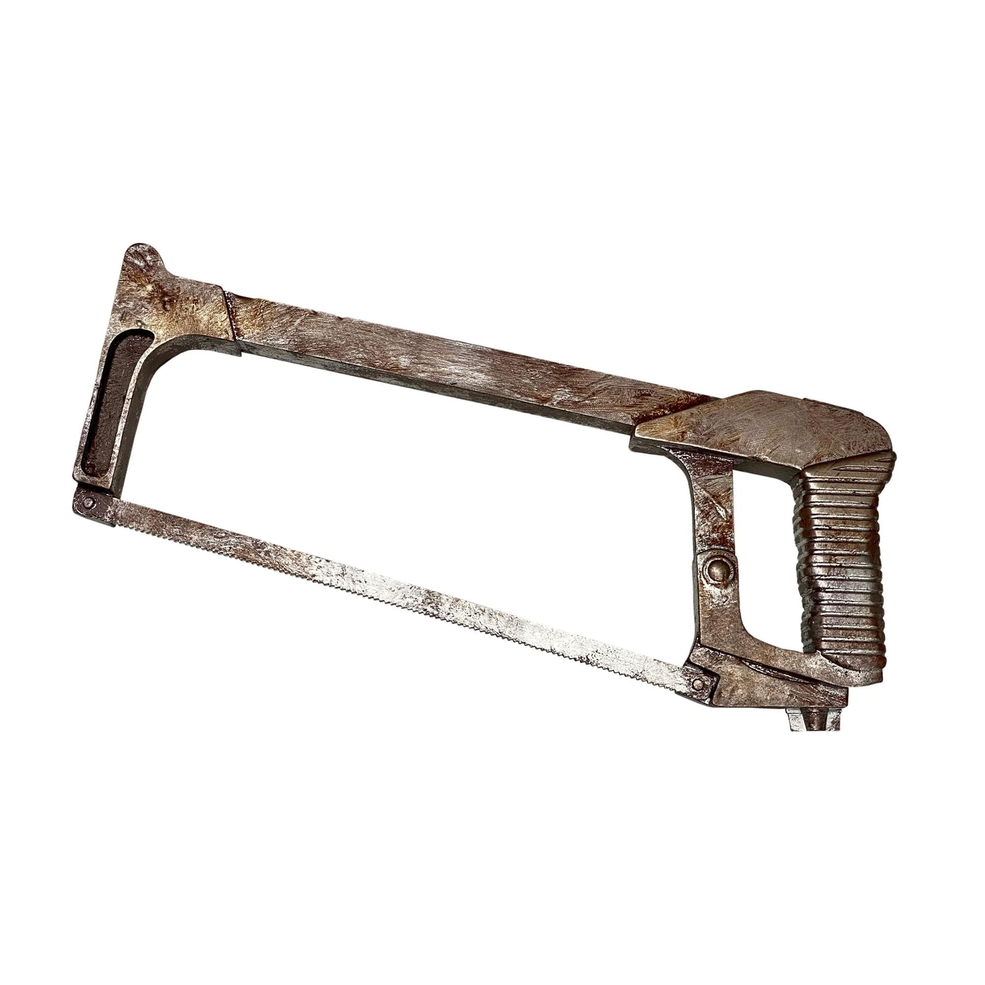 Front. Trick or Treat Studios - Terrifier Hacksaw Adult Costume Accessory - Grey.