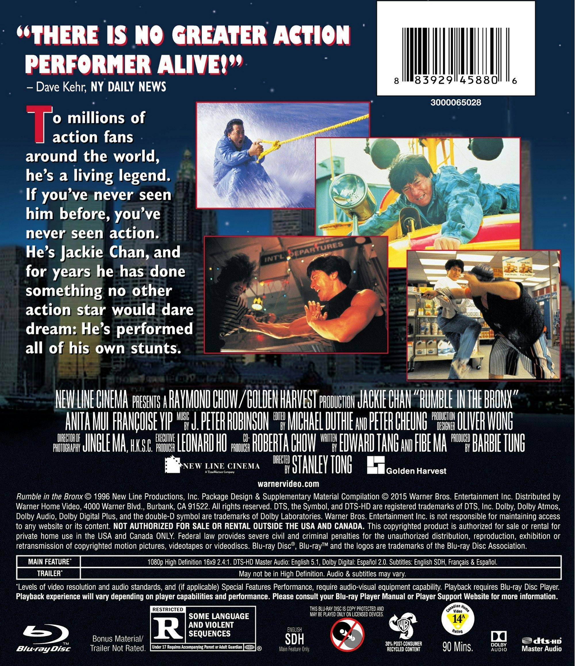 Back. Rumble in the Bronx [Blu-ray].