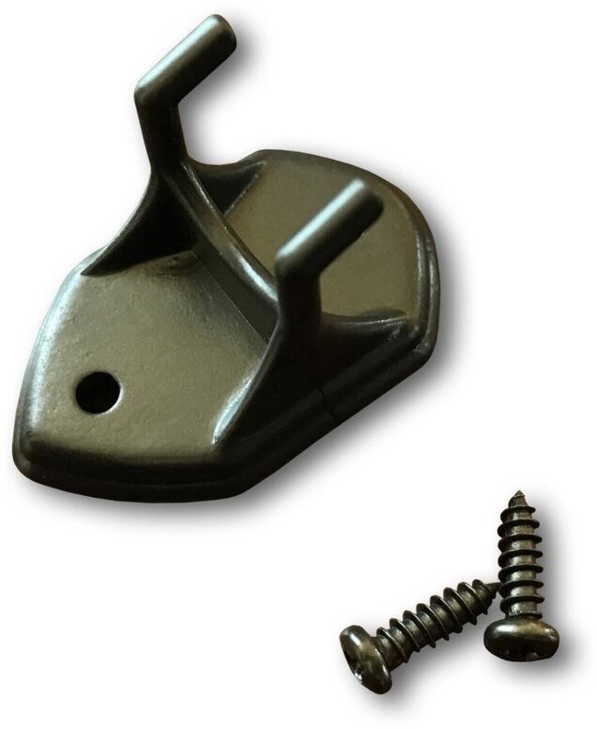 Axe Heaven - Guitar Wall Hangers Black Metal Mini Guitar Replica 2 Pack AH-WALL-HANGER-2-METAL - Collectibles