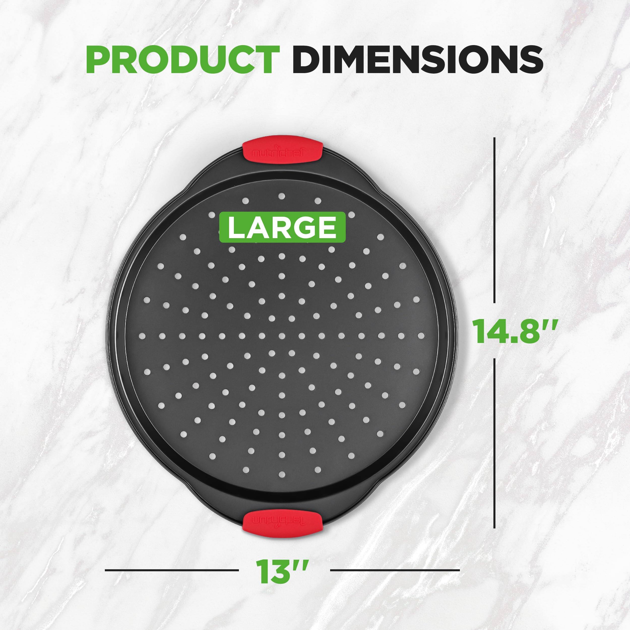 PRODUCT DIMENSIONS  
LARGE 14.8"  
C 13"