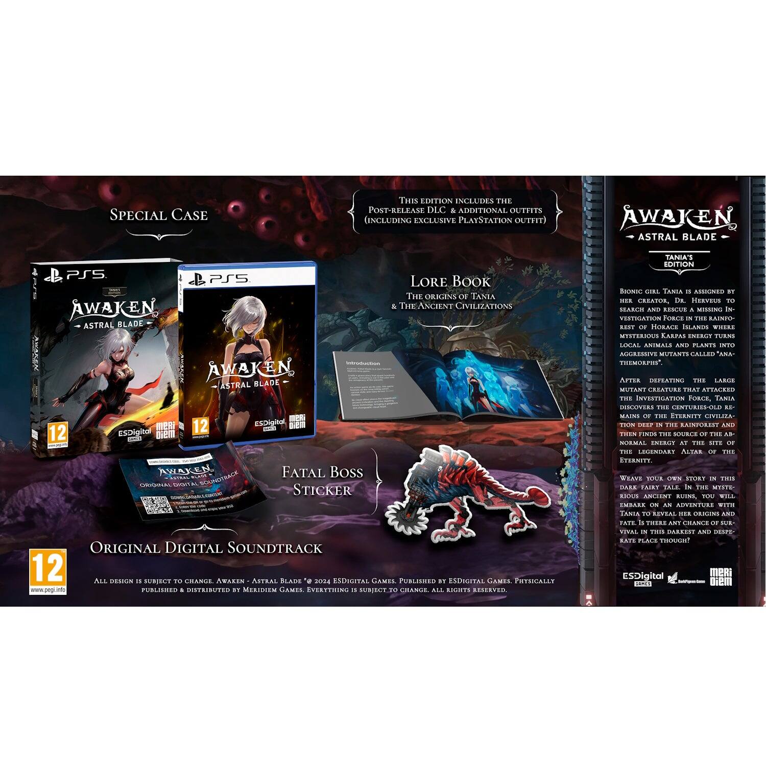 AWAKEN - Astral Blade Tania's Edition [PlayStation 5] - PlayStation 5 price history on PriceWatchPro