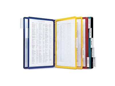 Durable - Vario Document Holder, 8.5" x 11", Vertical, Wall Mounted, Plastic (5359-00) - Multicolor