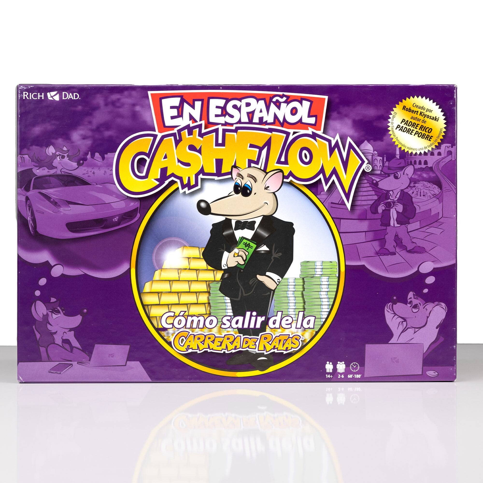 RICH DAD. ESPAÑOL Creado por Robert Kiyosaki autor de PADRE RICO, PADRE POBRE CASHFLOW Cómo salir de la CARRERA DE RATAS 14+ 2 0-18
