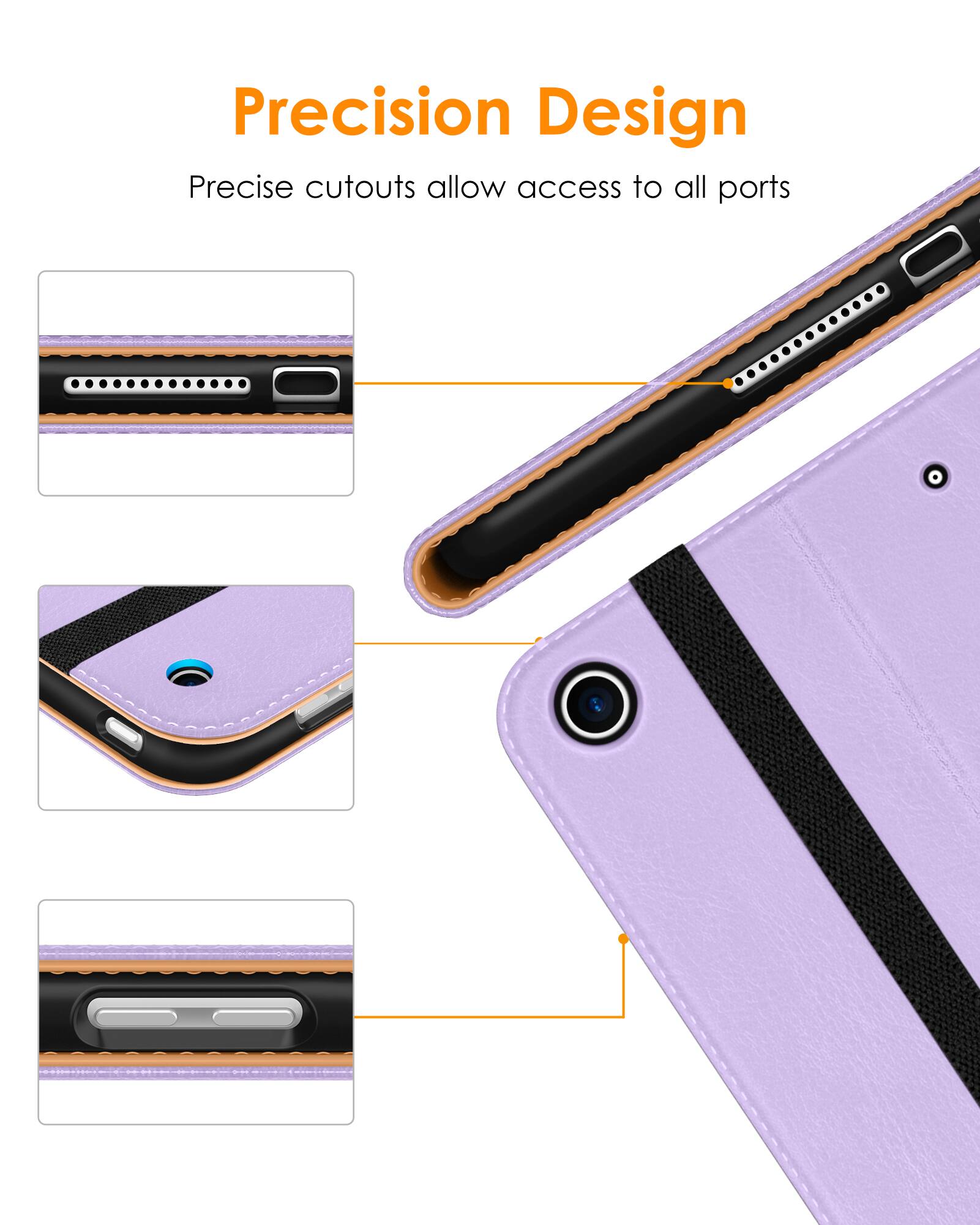 Precision Design  
Precise cutouts allow access to all ports