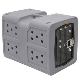 Dakota 283 - Dakota283 G3 High-Security Polyethylene Framed Door Kennel, Large, Dark Granite