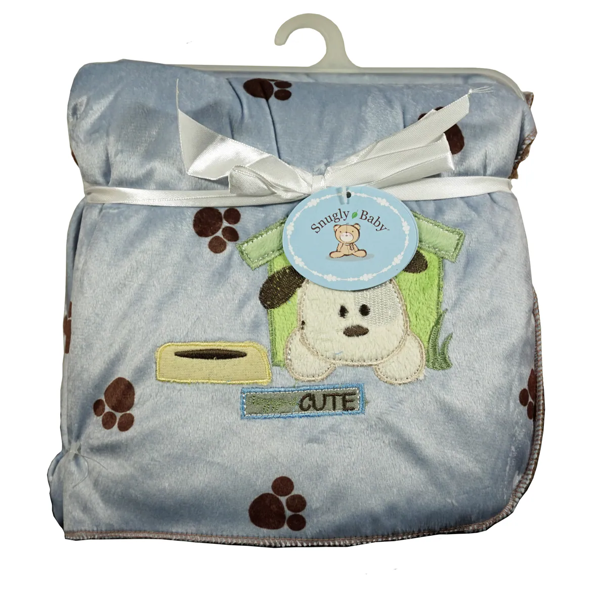 Regent - Snugly Baby Blue Fleece Baby Blanket - 30 x 40 inches - Multi