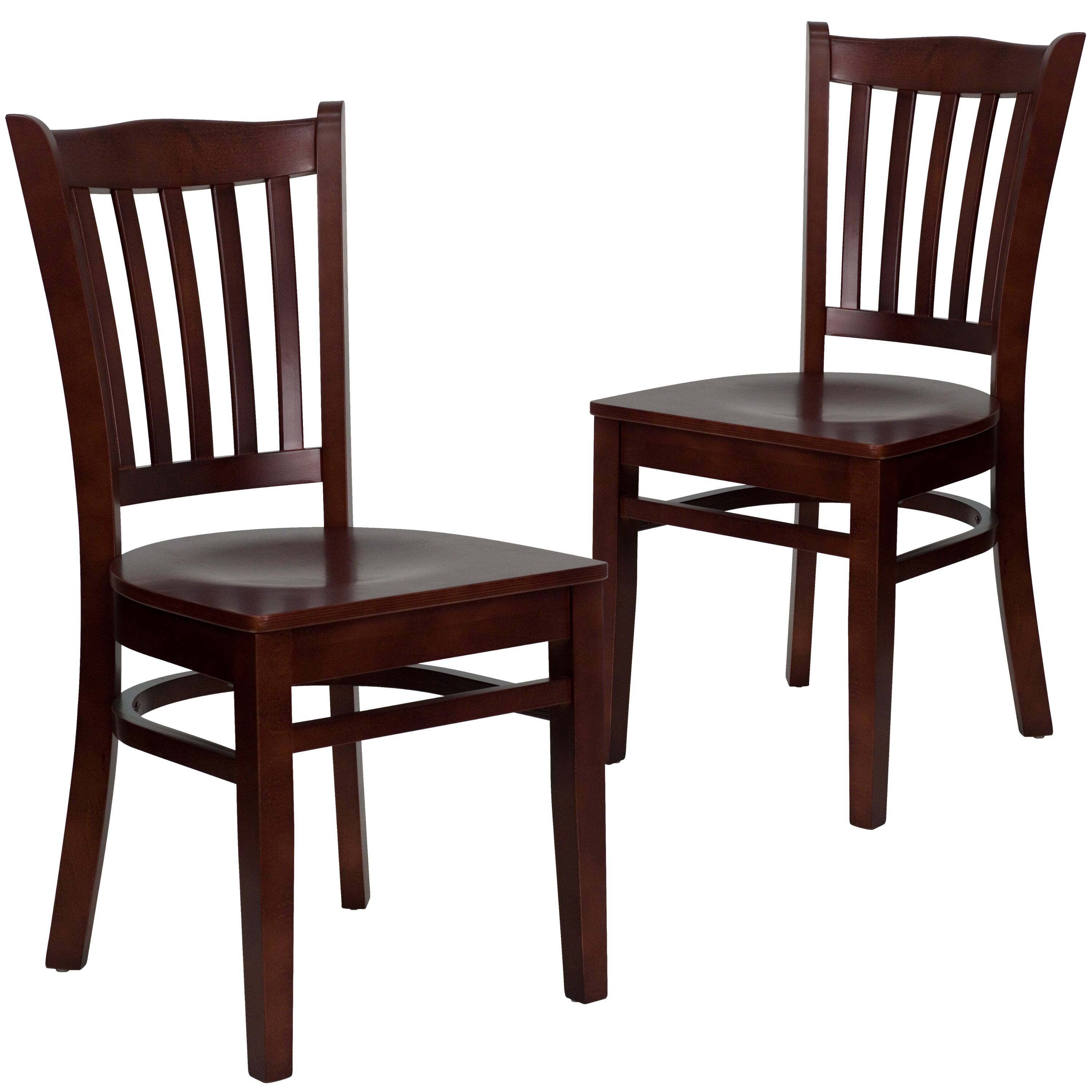 Mahogany Wood Seat/Mahogany Wood Frame