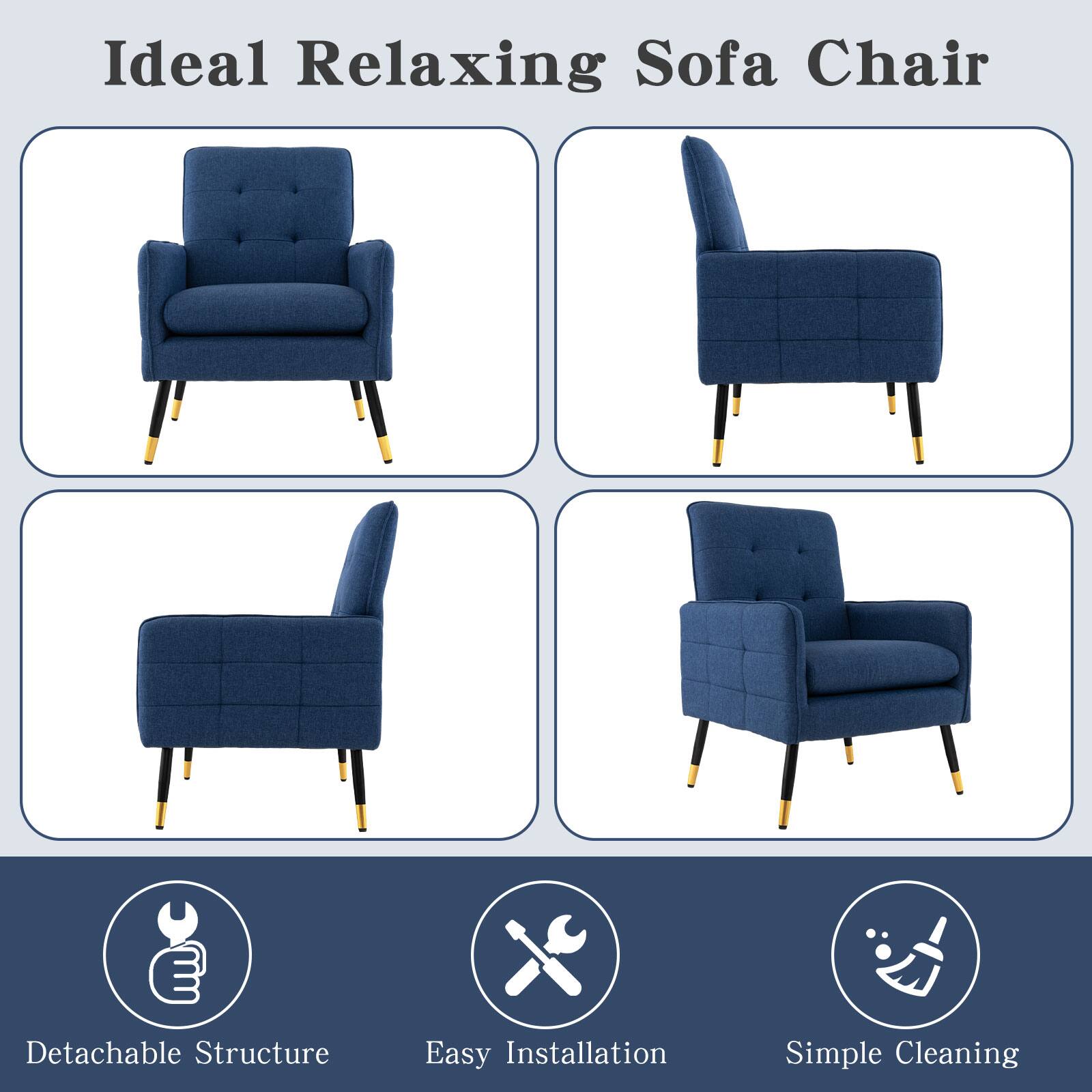 Ideal Relaxing Sofa Chair

- Detachable Structure
- Easy Installation
- Simple Cleaning