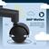 The versatile, 360° motion casters allow you to easily glide across most carpeted surfaces.