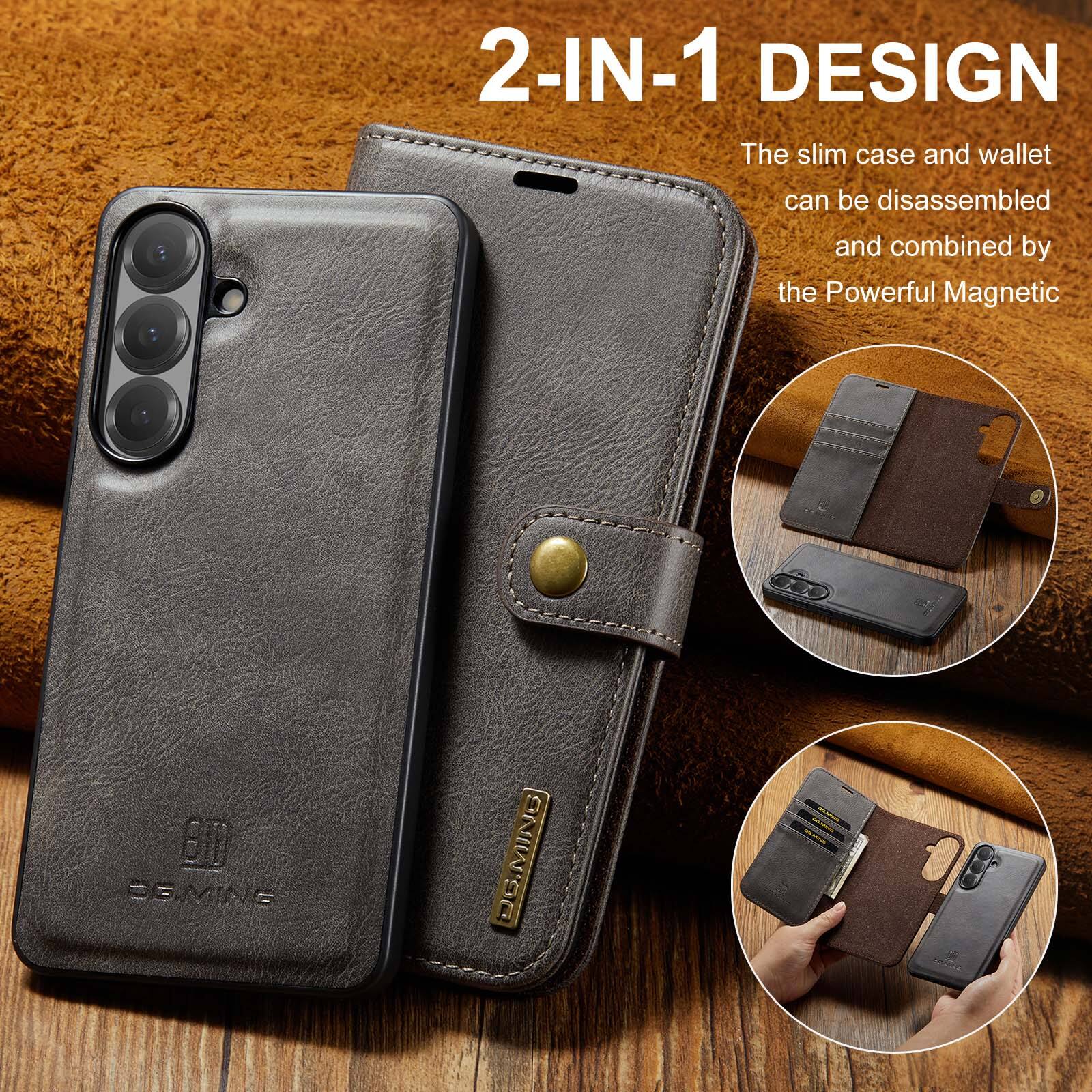 2-IN-1 DESIGN

The slim case and wallet can be disassembled and combined by the Powerful Magnetic