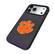 Alt View 1. Keyscaper - Clemson Tigers Bump Case with 8.2ft Drop Protection - 16 Pro Max - Black.
