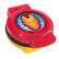 Front. Uncanny Brands - Marvel Iron Man Waffle Maker - Red.