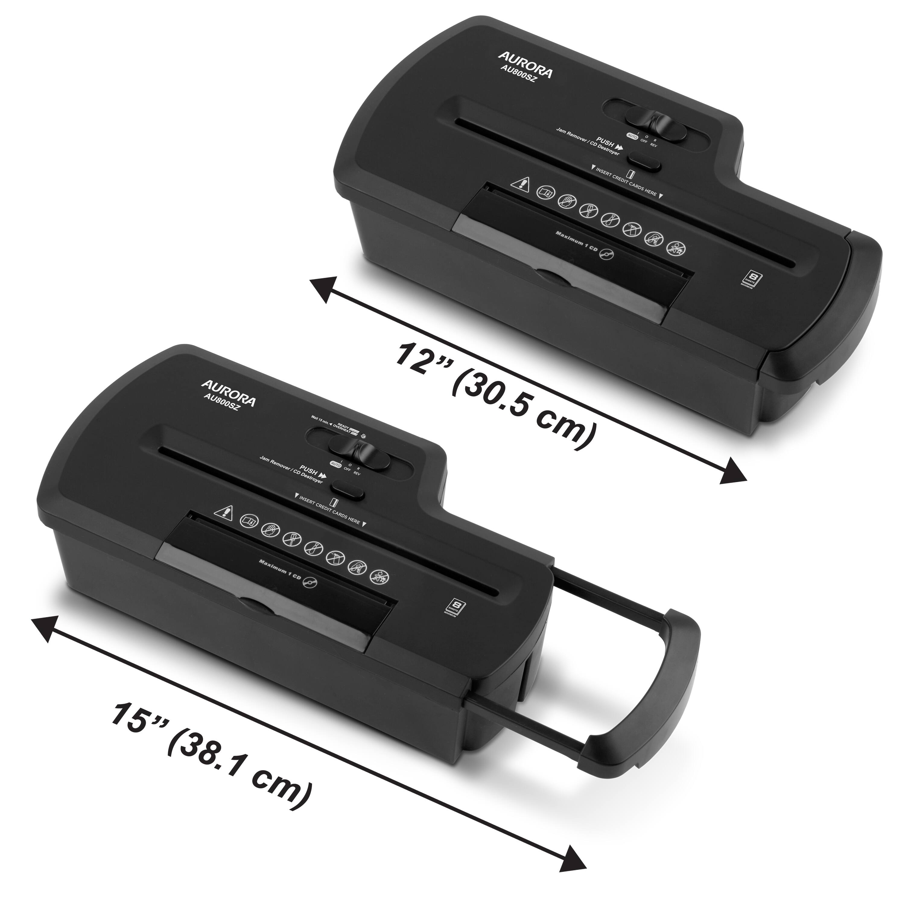 AURORA AUBOOSZ  
12" (30.5 cm)  
15" (38.1 cm)