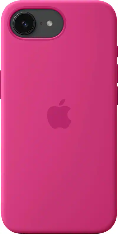 iPhone 16e Silicone Case Fuchsia - Apple iPhone 16e Silicone Case Fuchsia - Apple