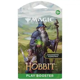 Wizards of The Coast - Magic: The Gathering TCG: The Hobbit Sleeved Play Booster Pack