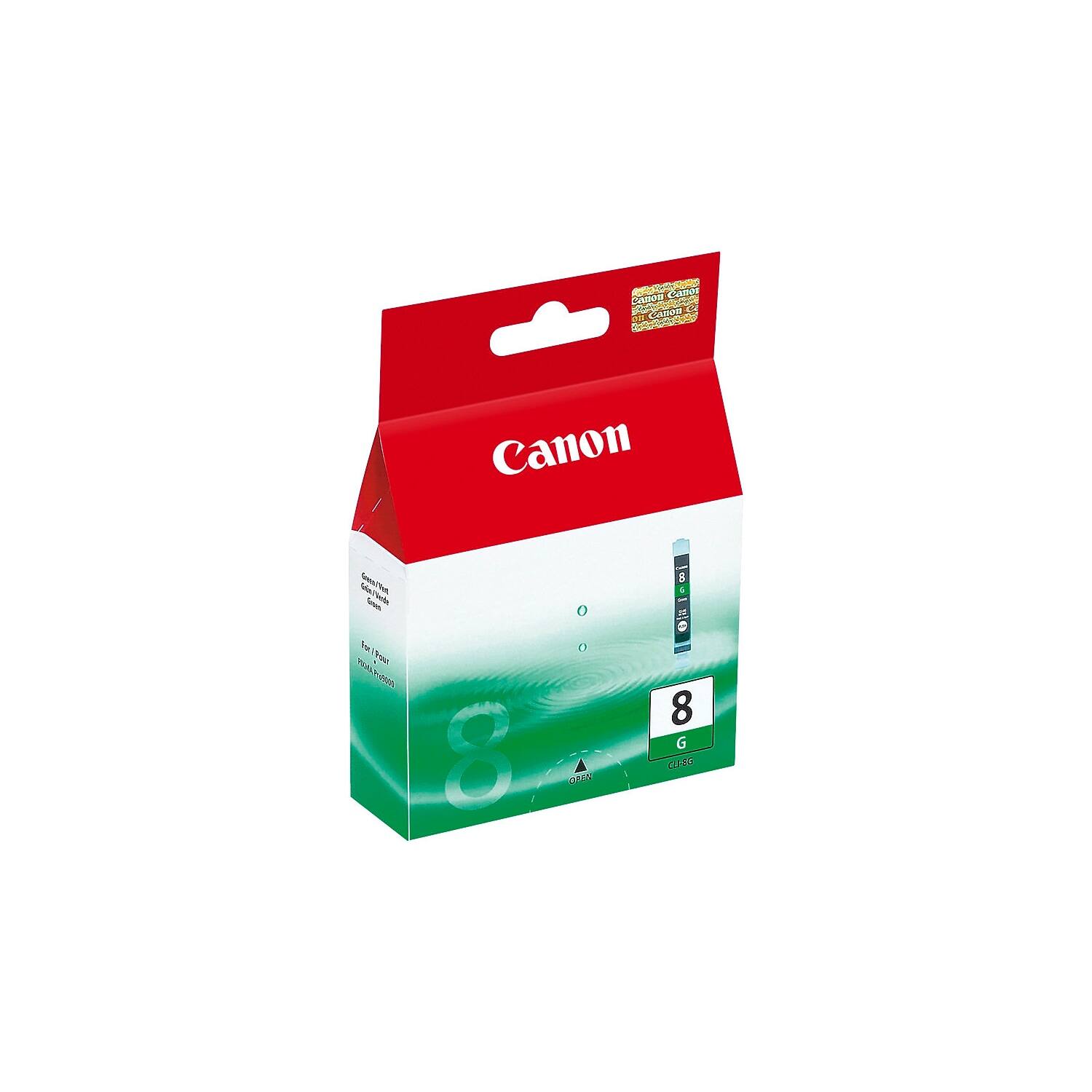 Canon  
Cartridge Genuine  
For Pixma G Series  
8  
G  
OPEN