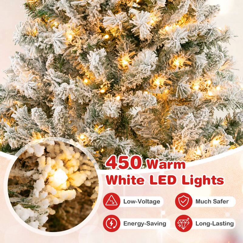 450 Warm White LED Lights

- Low-Voltage
- Much Safer
- Energy-Saving
- Long-Lasting