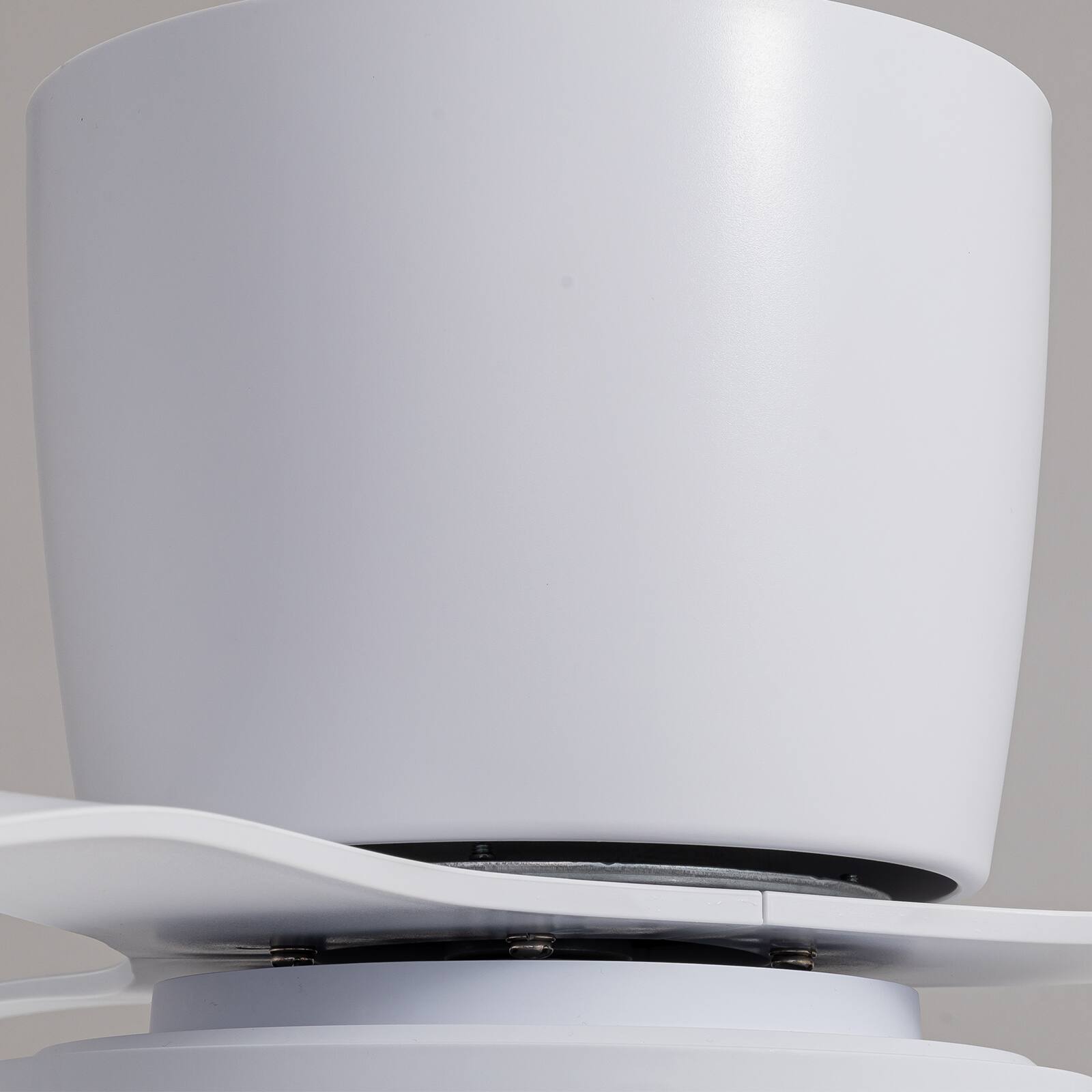 Alt View 6. Siljoy - 42 Inch Flush Mount Ceiling Fans with Lights and Remote for Bedroom, Living Room,Kitchen,Patios Indoor and Outdoor.