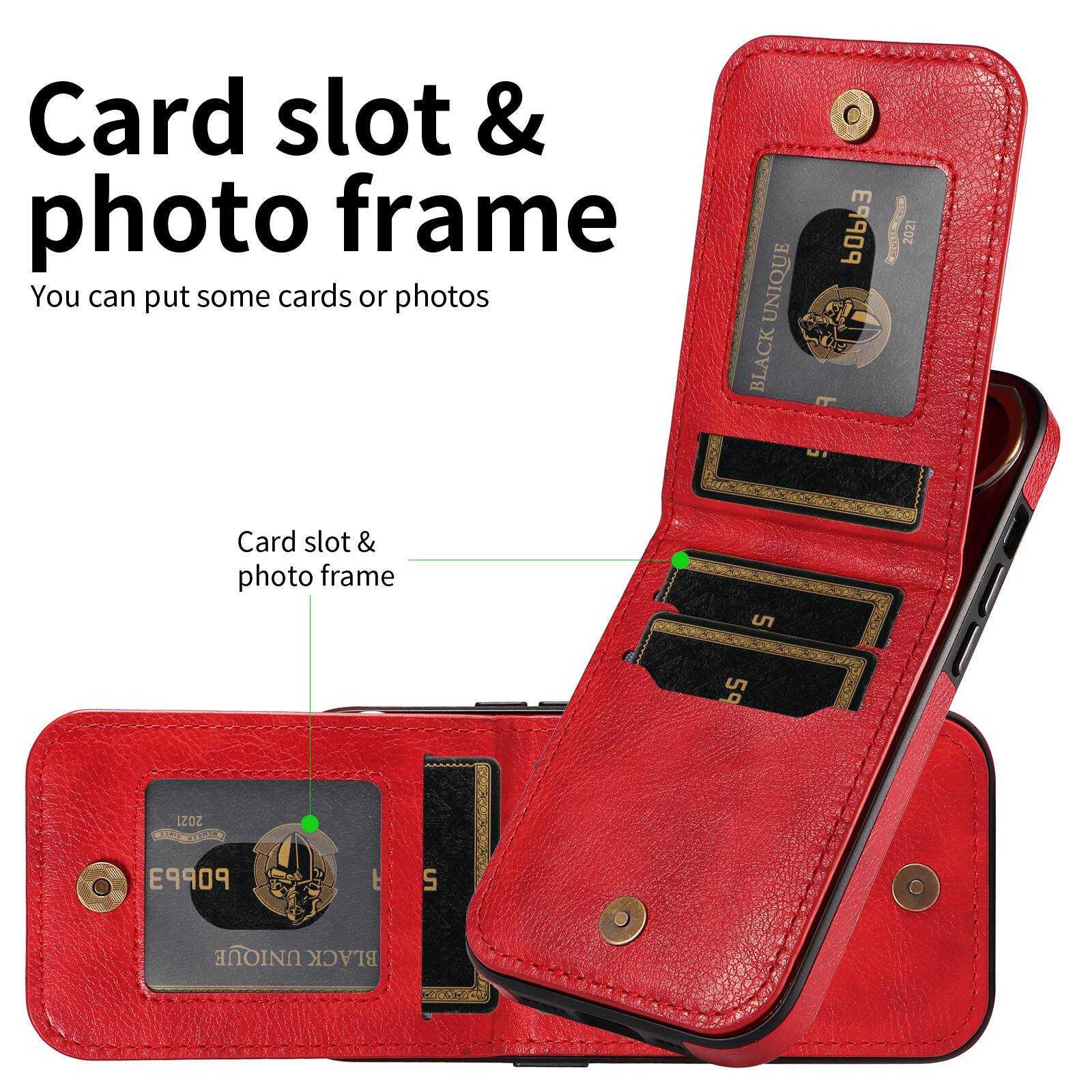 Card slot & photo frame  
You can put some cards or photos  

Card slot & photo frame  

BLACK UNIQUE  
2021