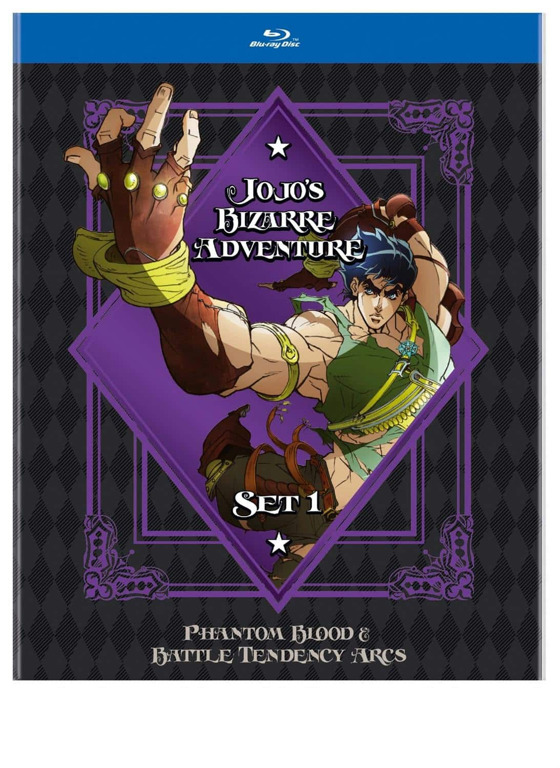Front. JoJo's Bizarre Adventure Set One: Phantom Blood/Battle Tendency (Box Set) [Blu-ray].