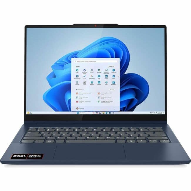 Lenovo - IdeaPad 5 14AKP10 83KT002QUS 14" Touchscreen Convertible Copilot+ PC 2 in 1 Notebook - WUXGA - 60 Hz - AMD Ryzen - Slate Blue