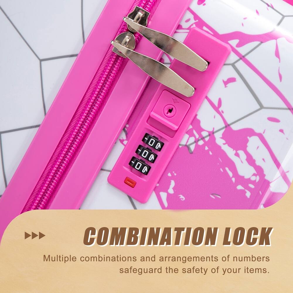 10 10 10 1
>>> COMBINATION LOCK
Multiple combinations and arrangements of numbers safeguard the safety of your items.