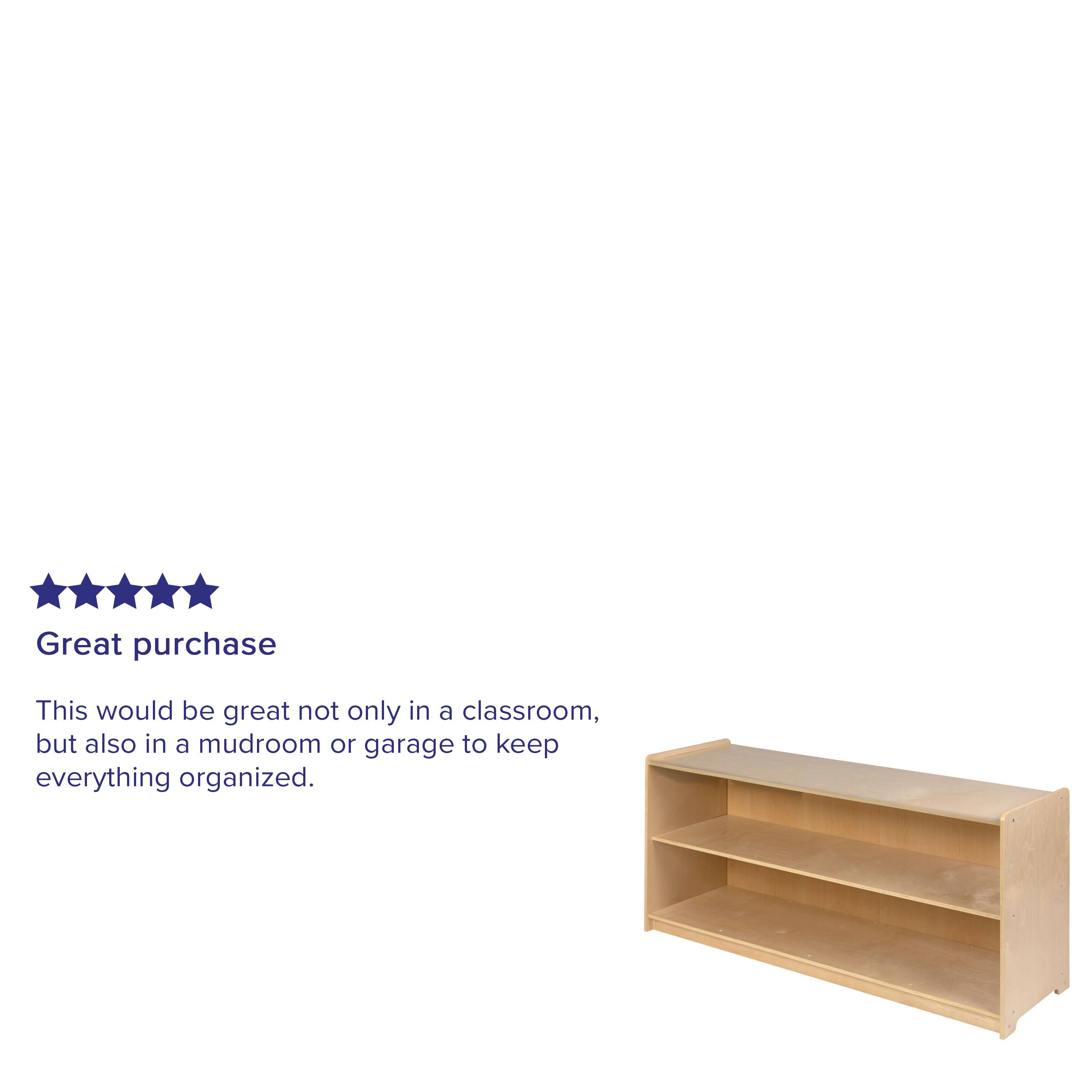 Great purchase

This would be great not only in a classroom, but also in a mudroom or garage to keep everything organized.