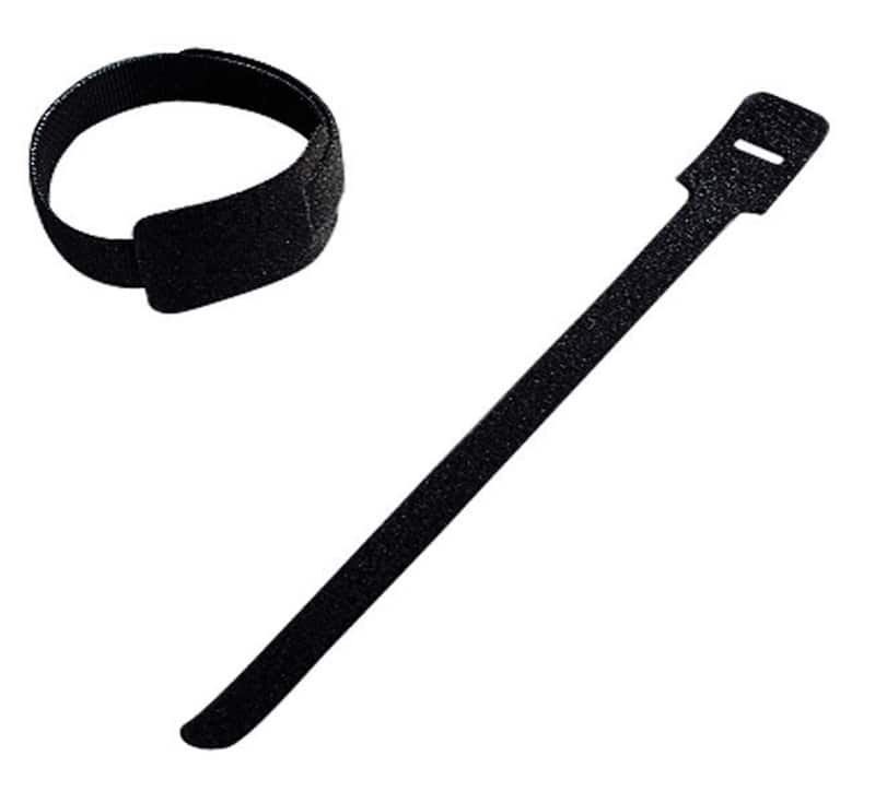 Gardner Bender - 11 in. L Hook and Loop Fastener 5 pk - Black