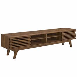 Render 70" Entertainment Center TV Stand by Modway - Walnut Walnut