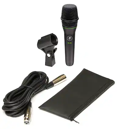 Front. Mackie - Cardioid Dynamic Vocal Microphone.