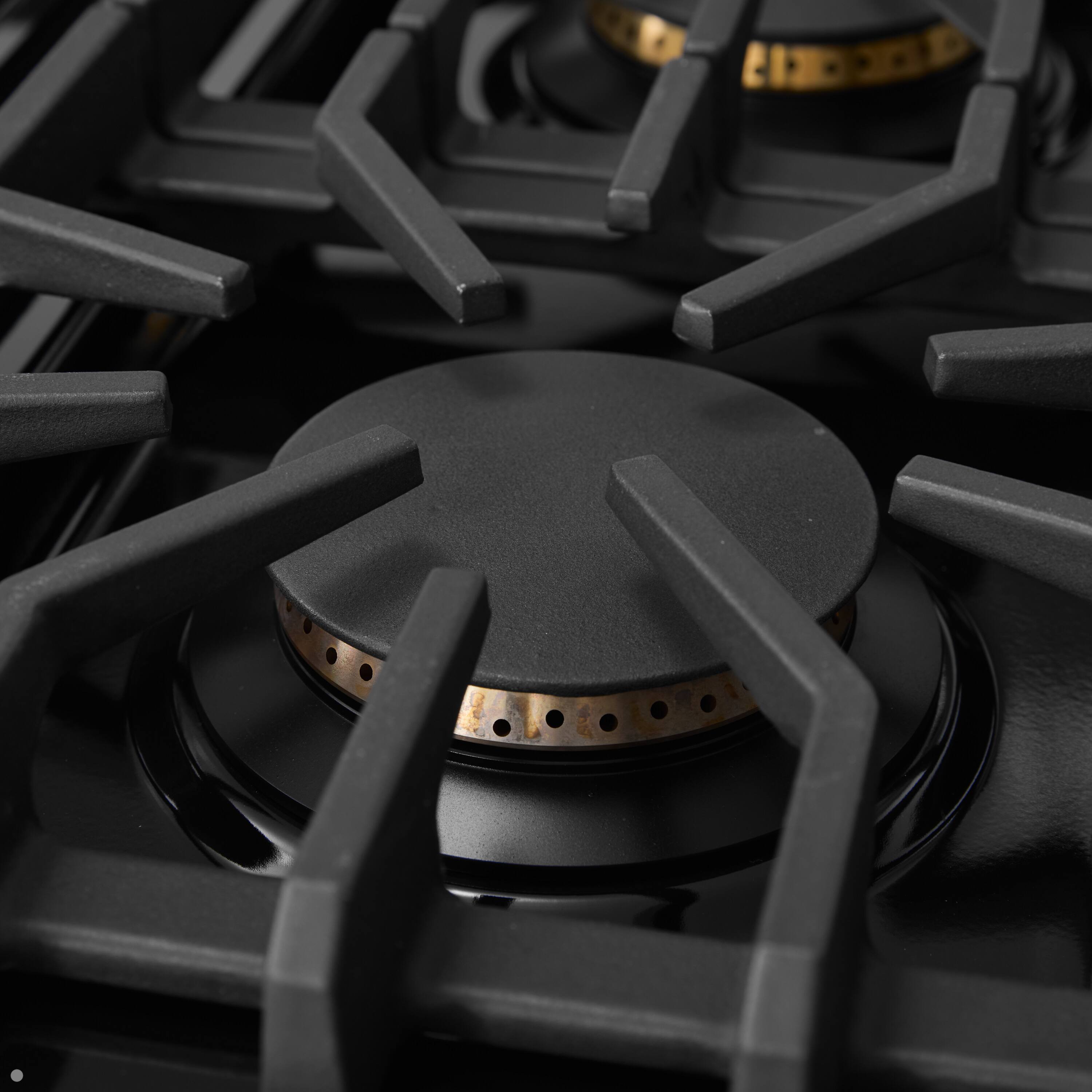 Alt View 14. Viking - 5-Series Gas Open Burner Range - Squall.