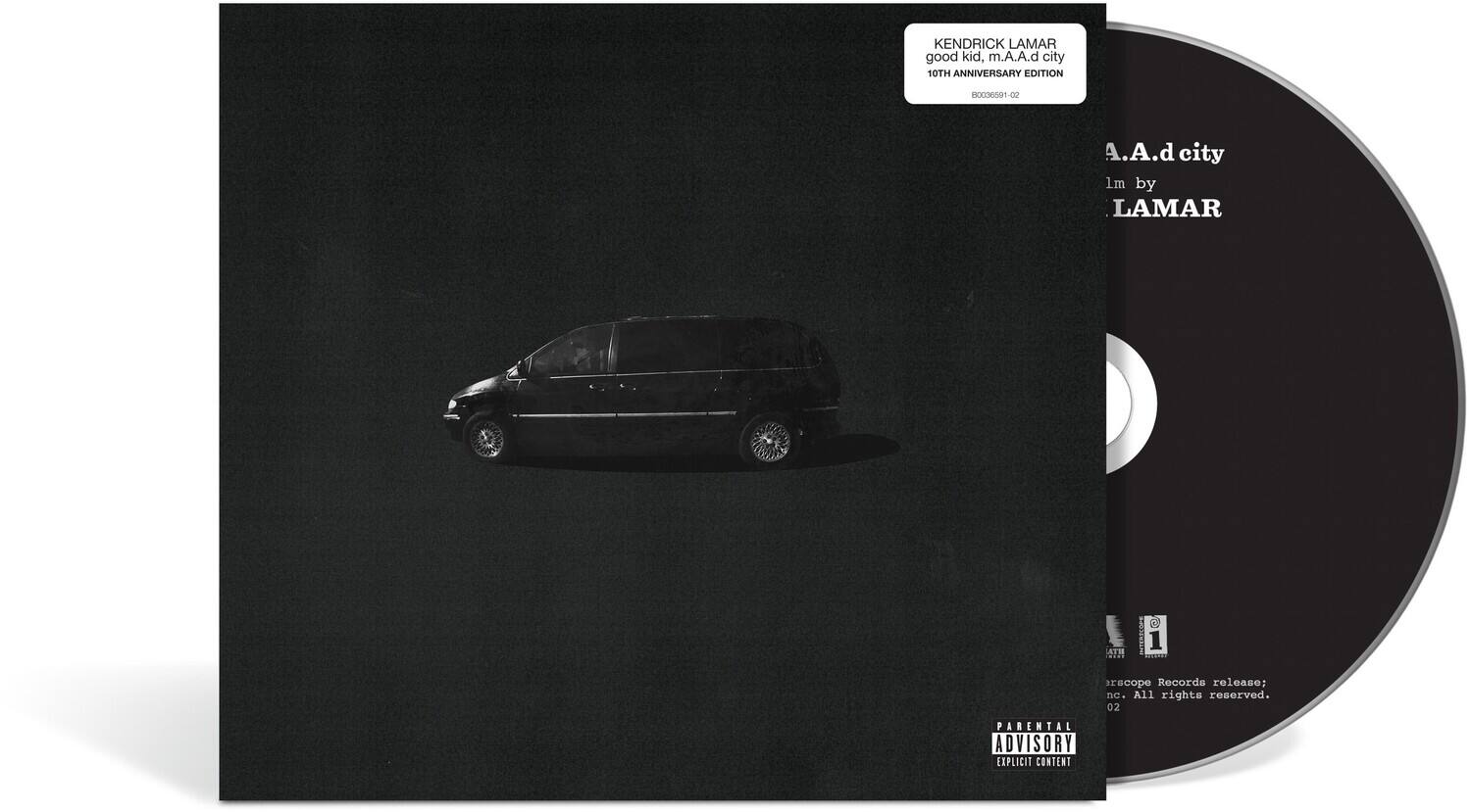Kendrick Lamar - good Kid, M.A.A.D City (10th Anniversary Edition)   - COMPACT DISCS [CD]