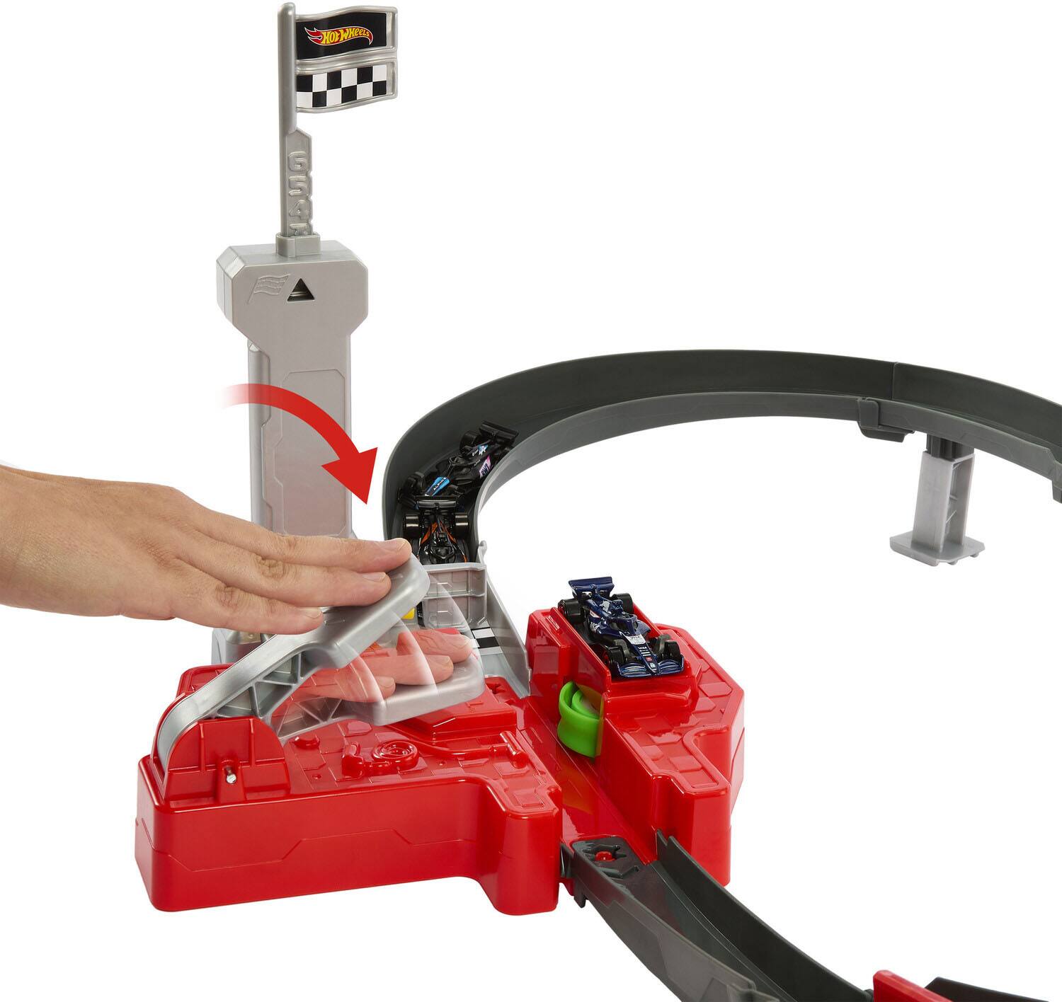 Alt View 2. Mattel - Mattel - Hot Wheels Racing Formula 1 Sprint Race Circuit   - Collectibles - Multicolor.