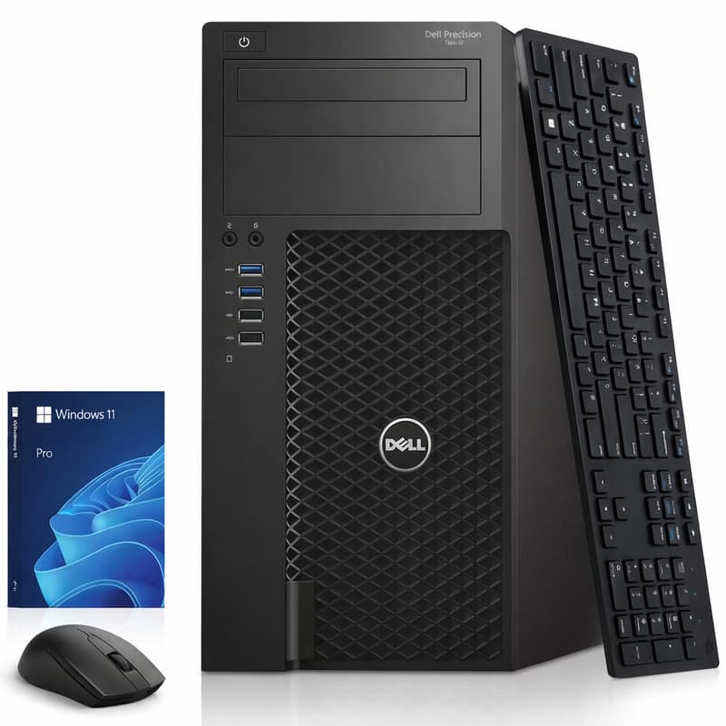 Dell Refurbished Excellent Precision 3620 Tower Computer Desktop