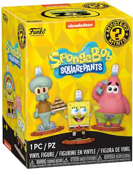 Funko - Mystery Mini: SpongeBob Squarepants, 25th Anniversary (One Random Mystery Mini per - COLLECTIBLES - Multicolor
