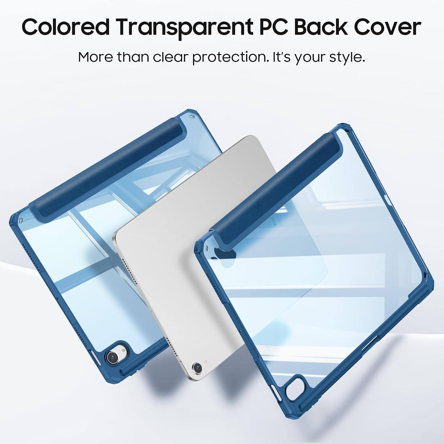 Colored Transparent PC Back Cover  
More than clear protection. It's your style.