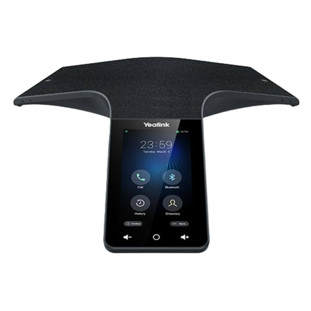 Yealink  
23:59  
Tuesday, March 3  

Call  
History  
Directory  
Bluetooth  
More